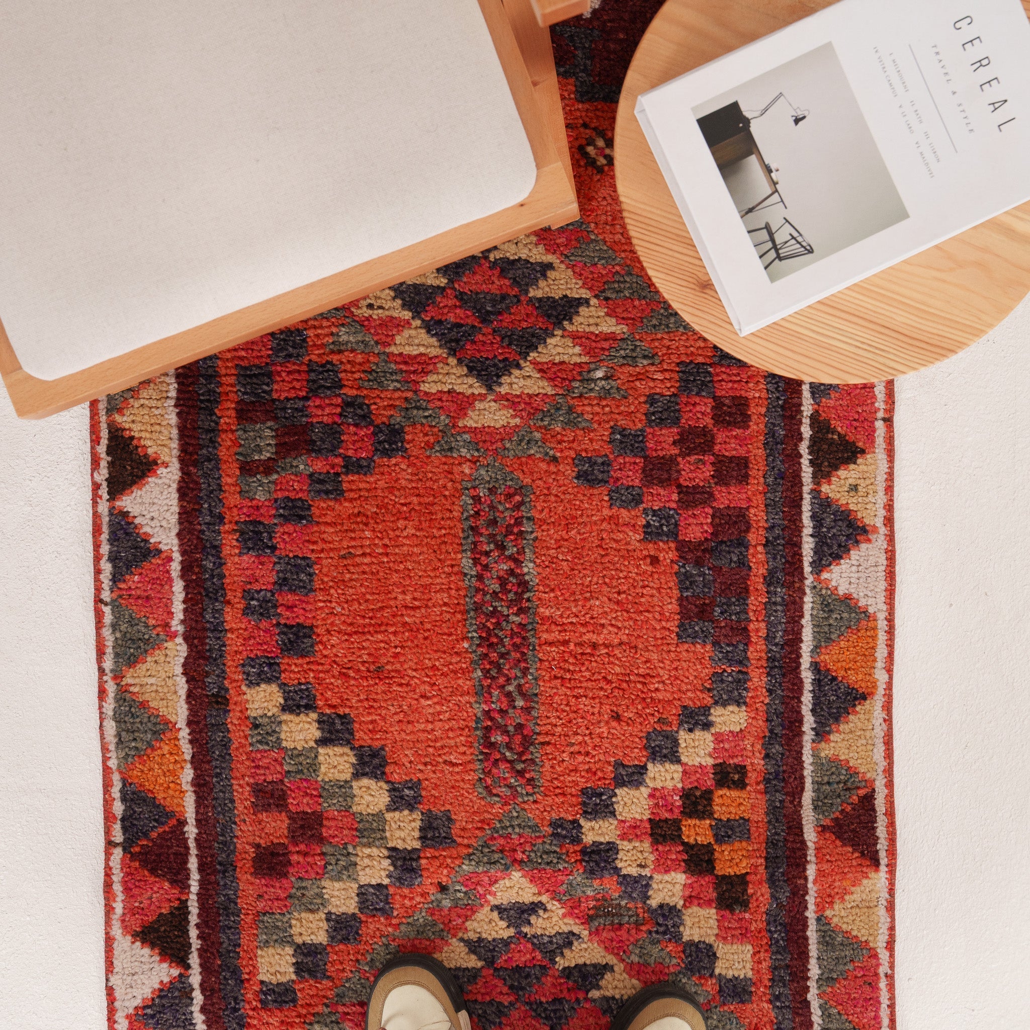 Oriental Red Runner Rug