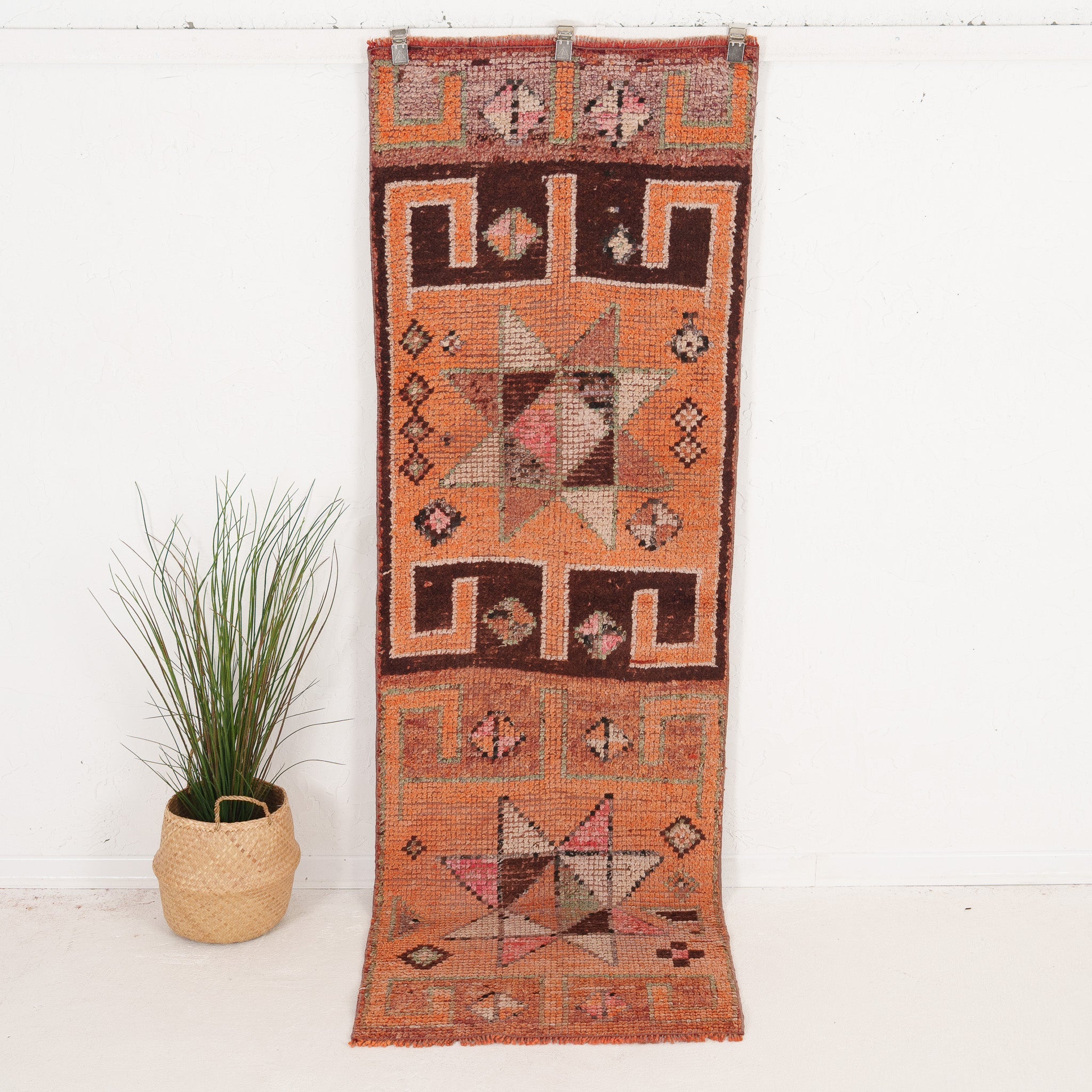 Aldena - Vintage Turkish Runner Rug