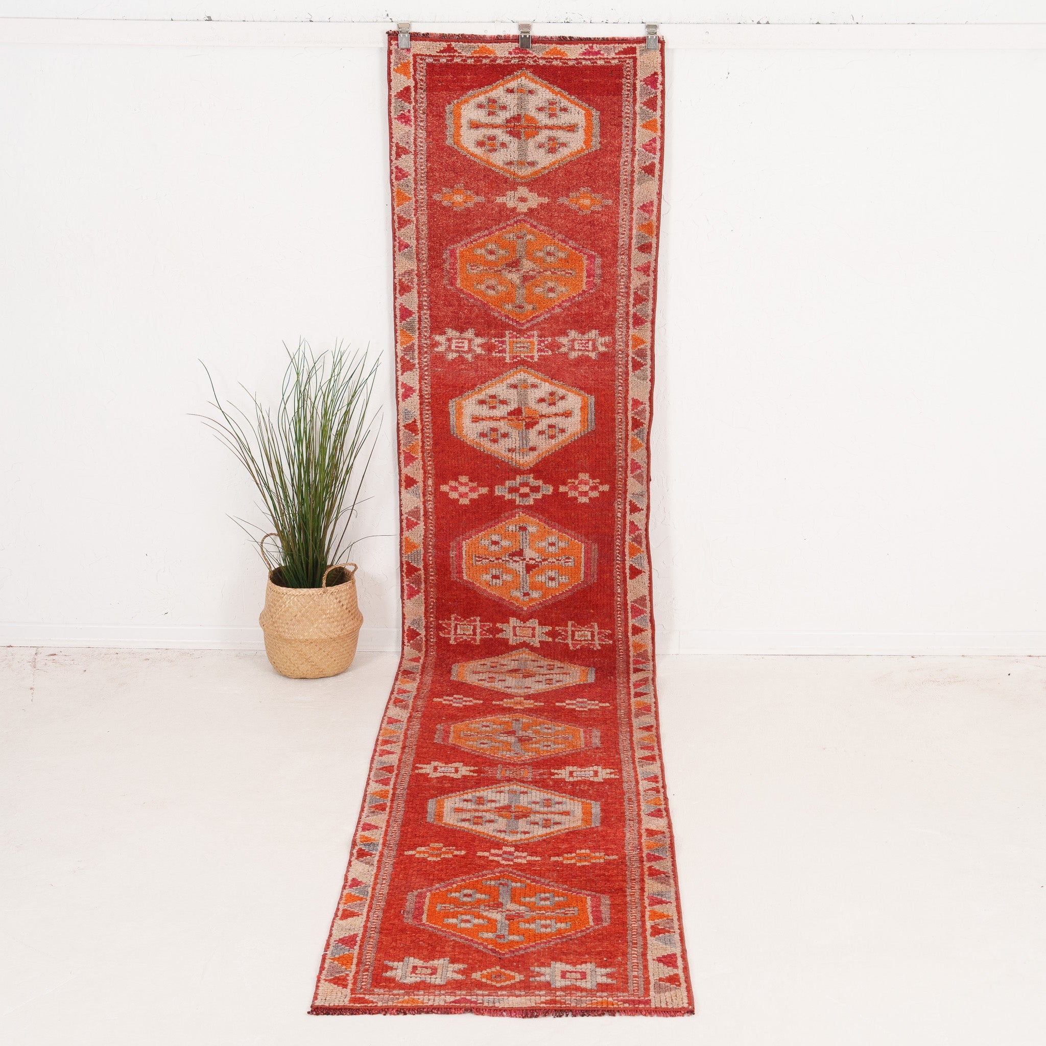 Alexina - Vintage Turkish Runner Rug