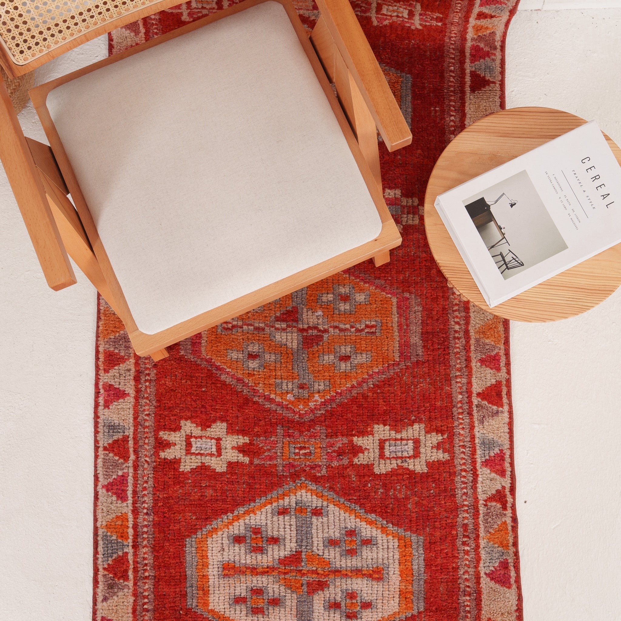 Oriental Red Runner Rug