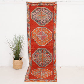 Ahrisa - Vintage Turkish Runner Rug