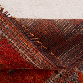 3x9 Red Runner Rug