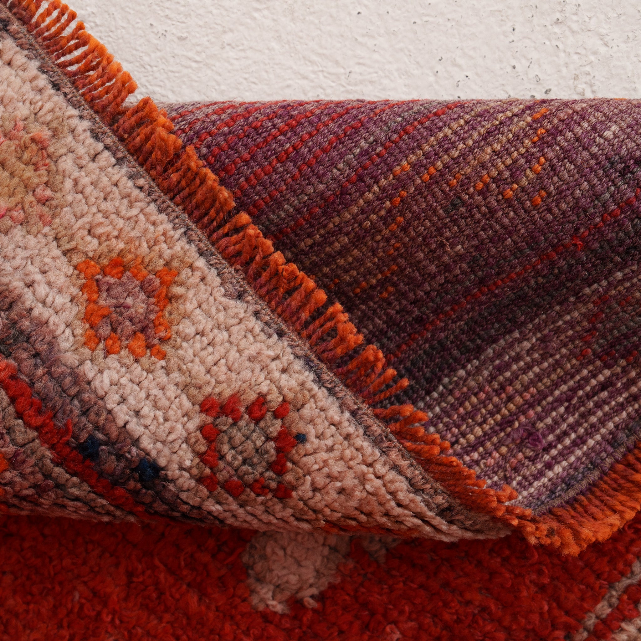 3x8 Red Runner Rug