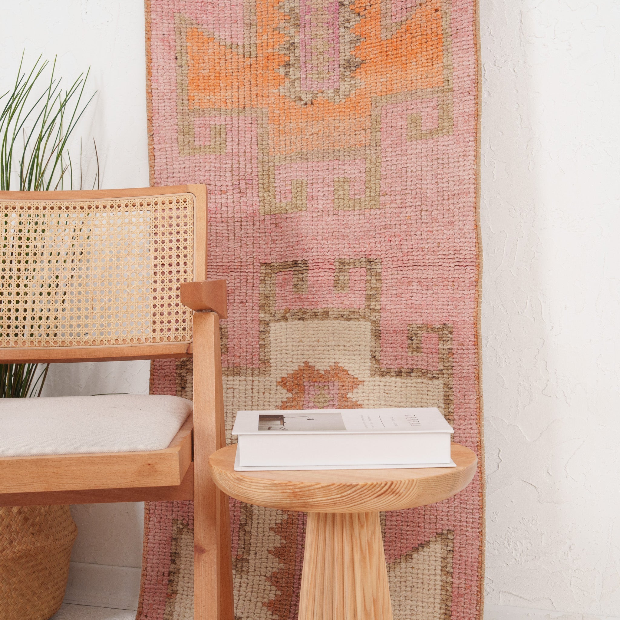 Oriental Pink Runner Rug