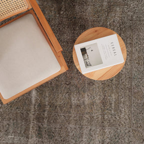 Overdyed Gray Area Rug