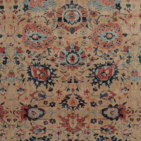 Authentic 8x10 area rug from turkish, in subtle red tones