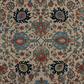 Authentic 8x10 area rug from turkish, in subtle beige tones