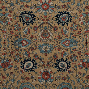 Authentic 8x10 area rug from turkish, in subtle brown tones