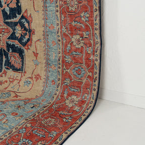 Classic area rug in 8x10 dimensions, crafted in turkish