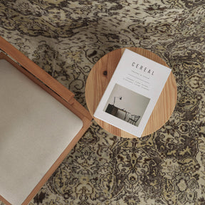 6x9 area rug with beautiful beige hues, from turkish