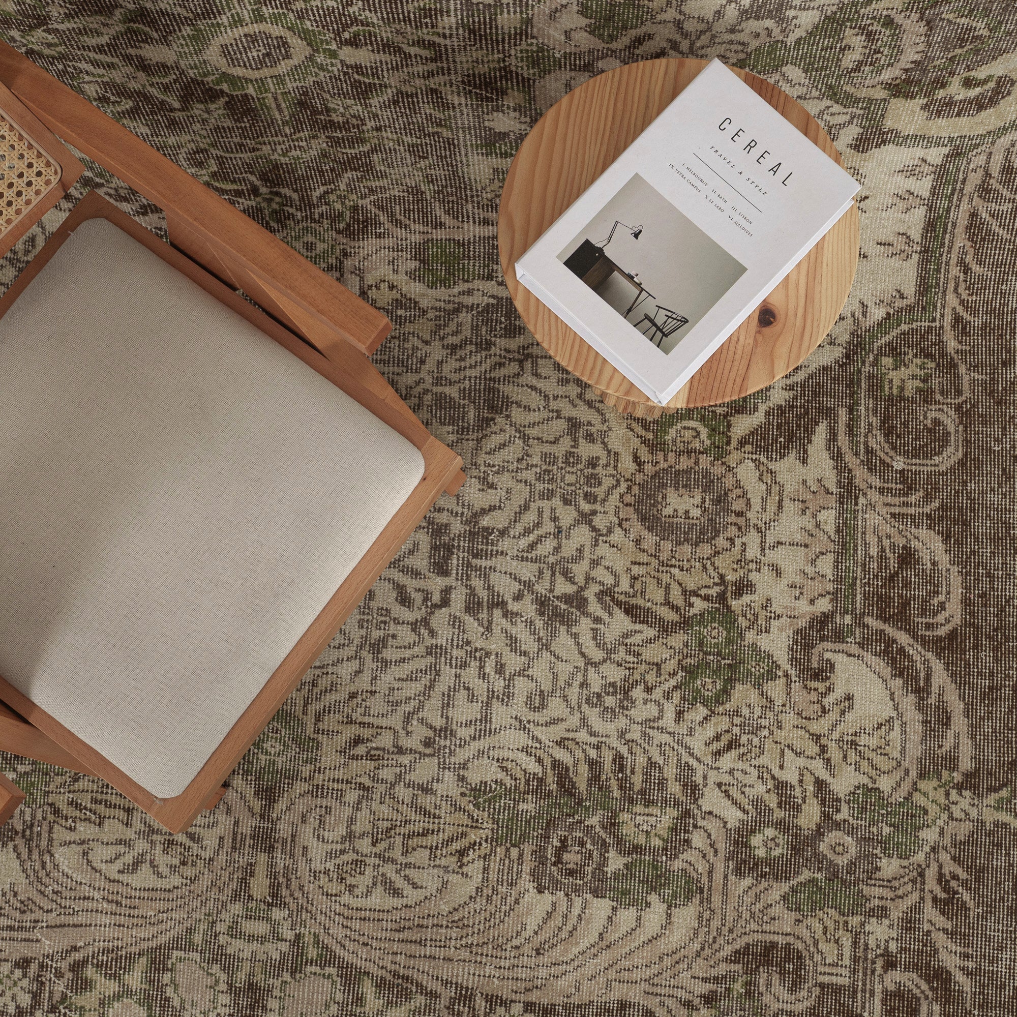 Anemone - Vintage Persian Rug, Handwoven Masterpiece