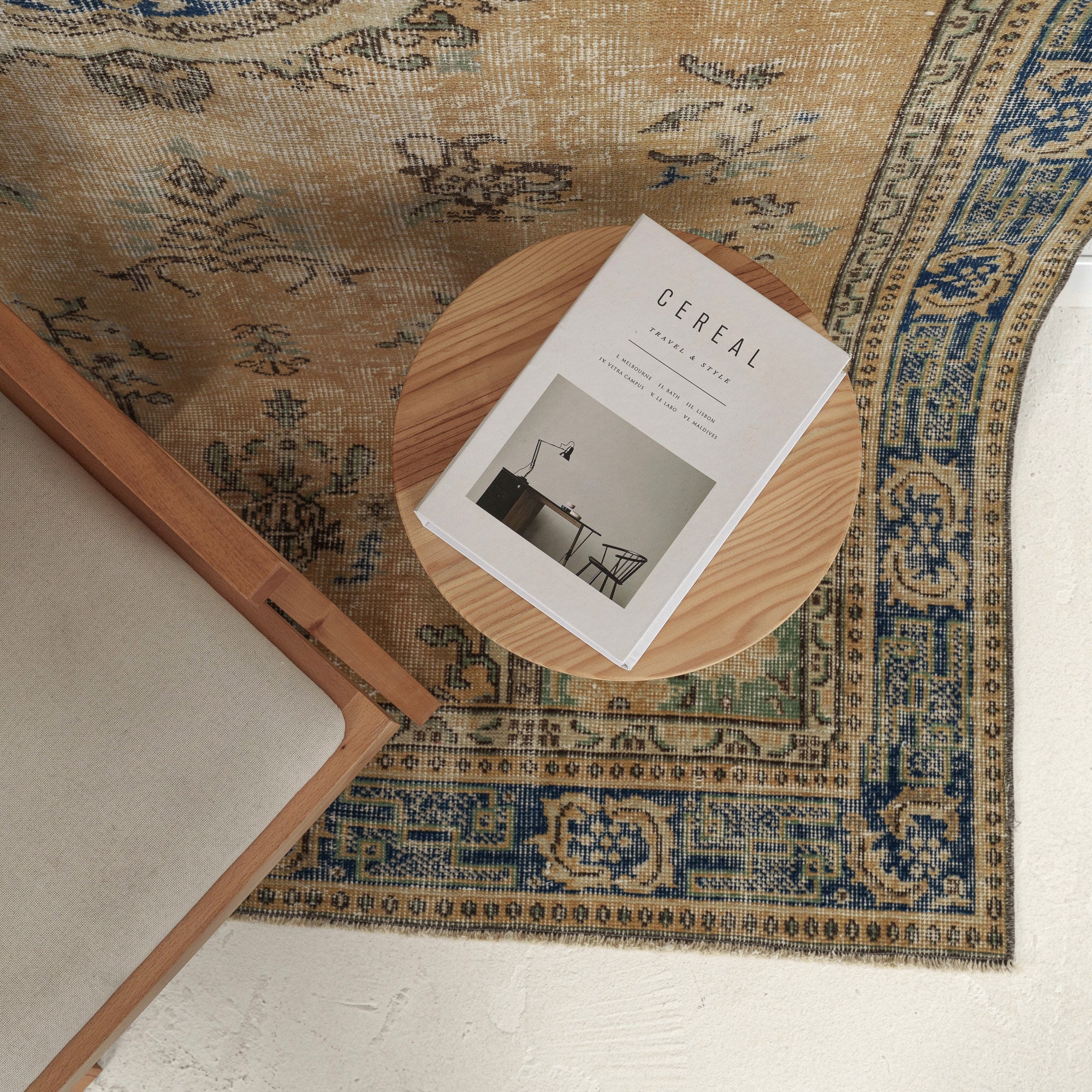 Anwen - Dining Room Rug, Antique Oriental Masterpiece