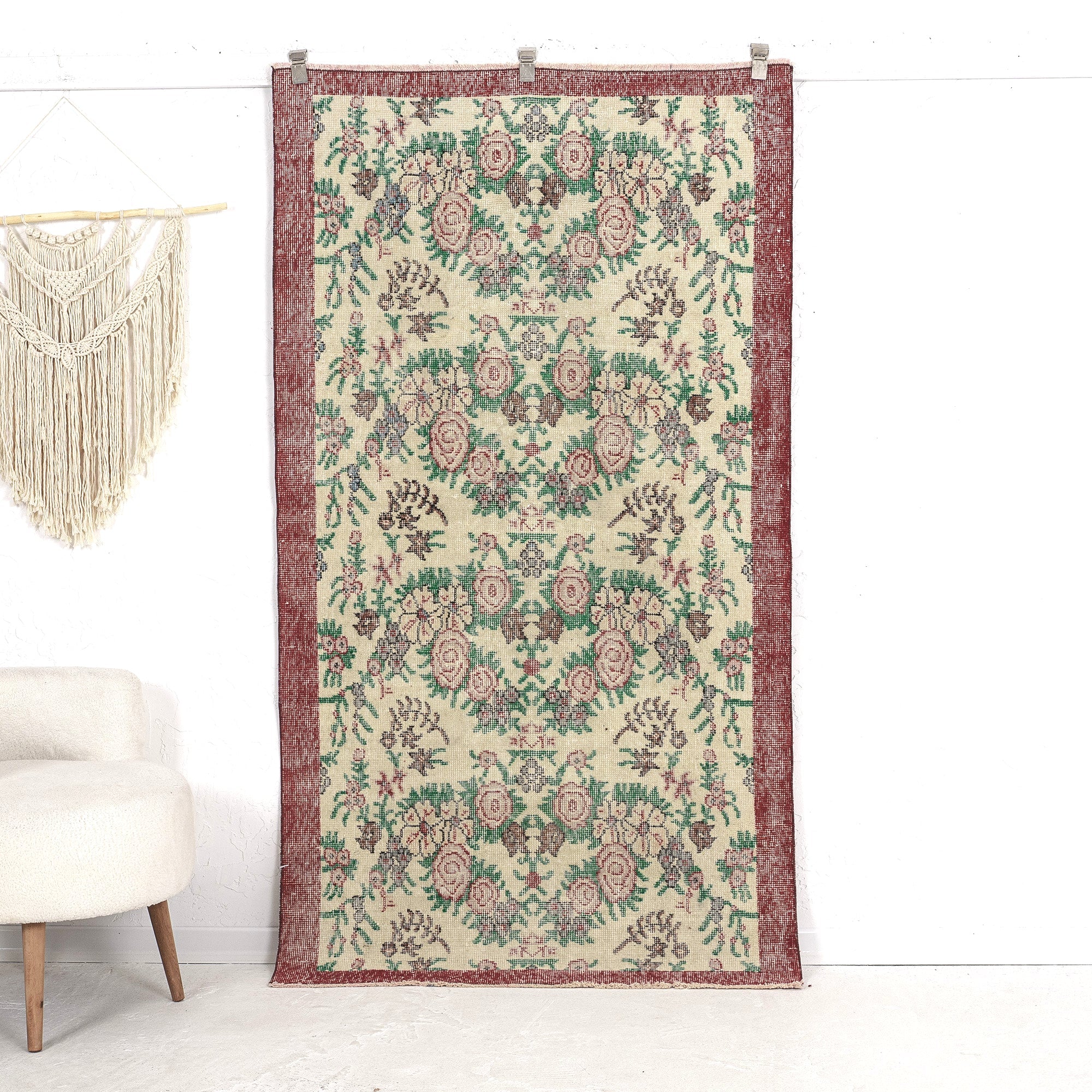 Franka - Turkish Rug, Authentic and Vintage