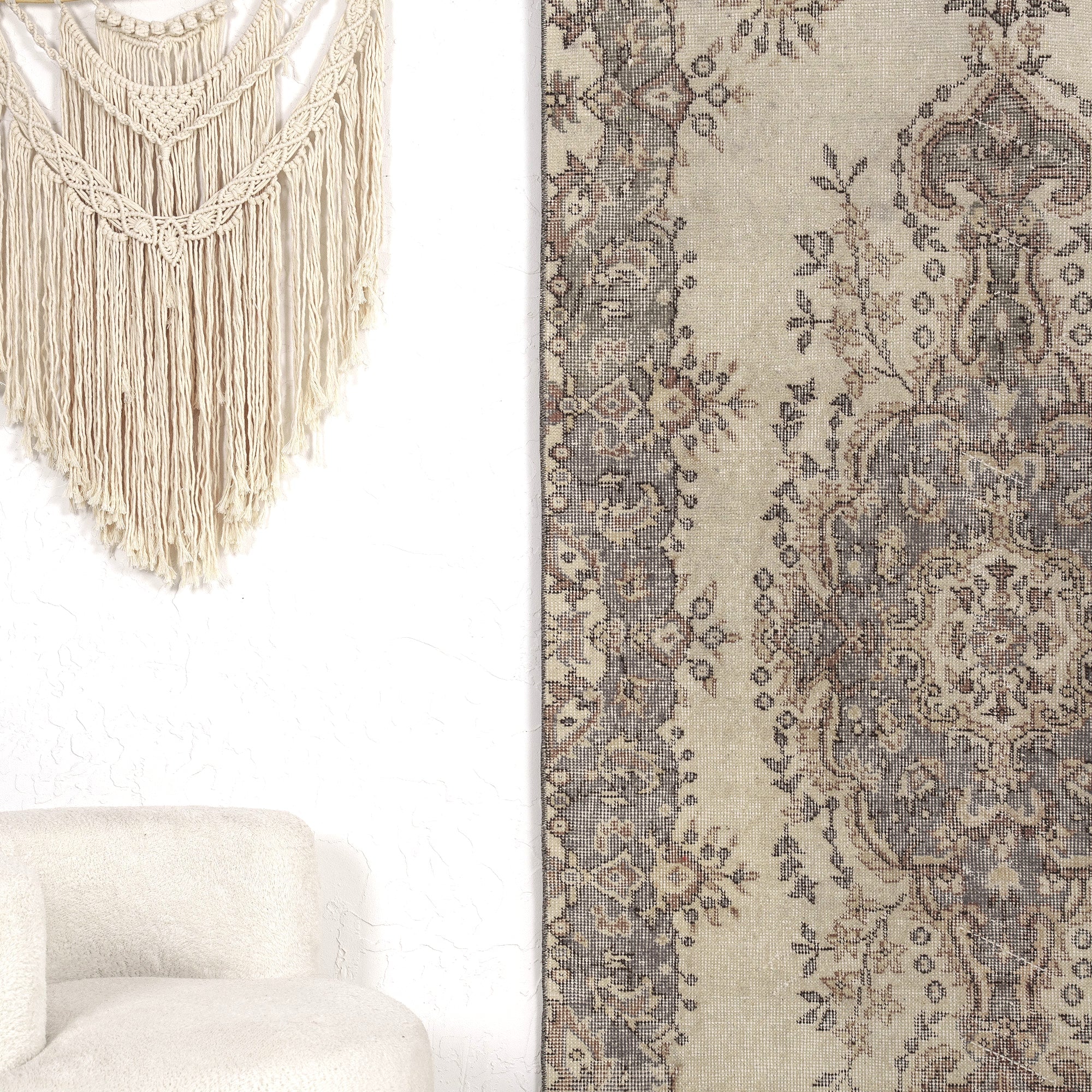 Fawnet - Living Room Rug, Premium Handmade Craft