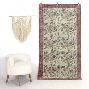 Filia - Turkish Rug, Authentic and Vintage