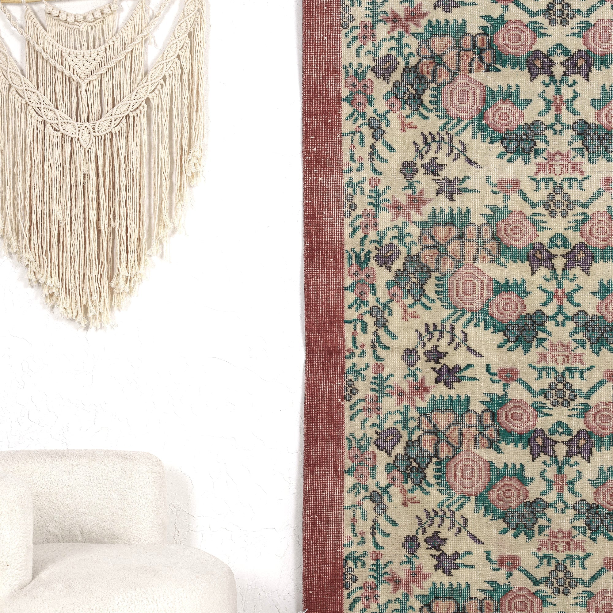Jacynda - Living Room Rug, Premium Handmade Craft