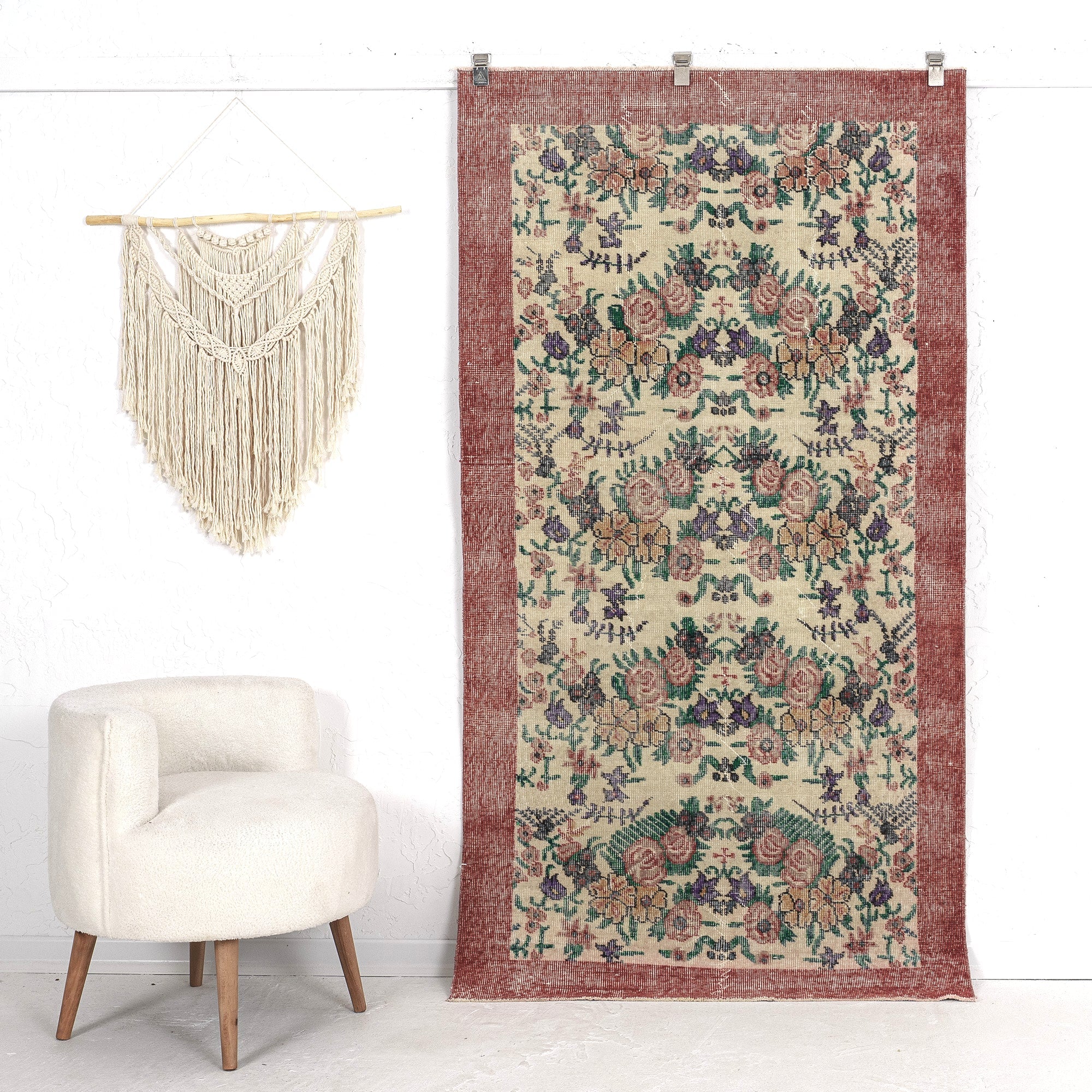 Kanella - Vintage Persian Rug, Handwoven Masterpiece