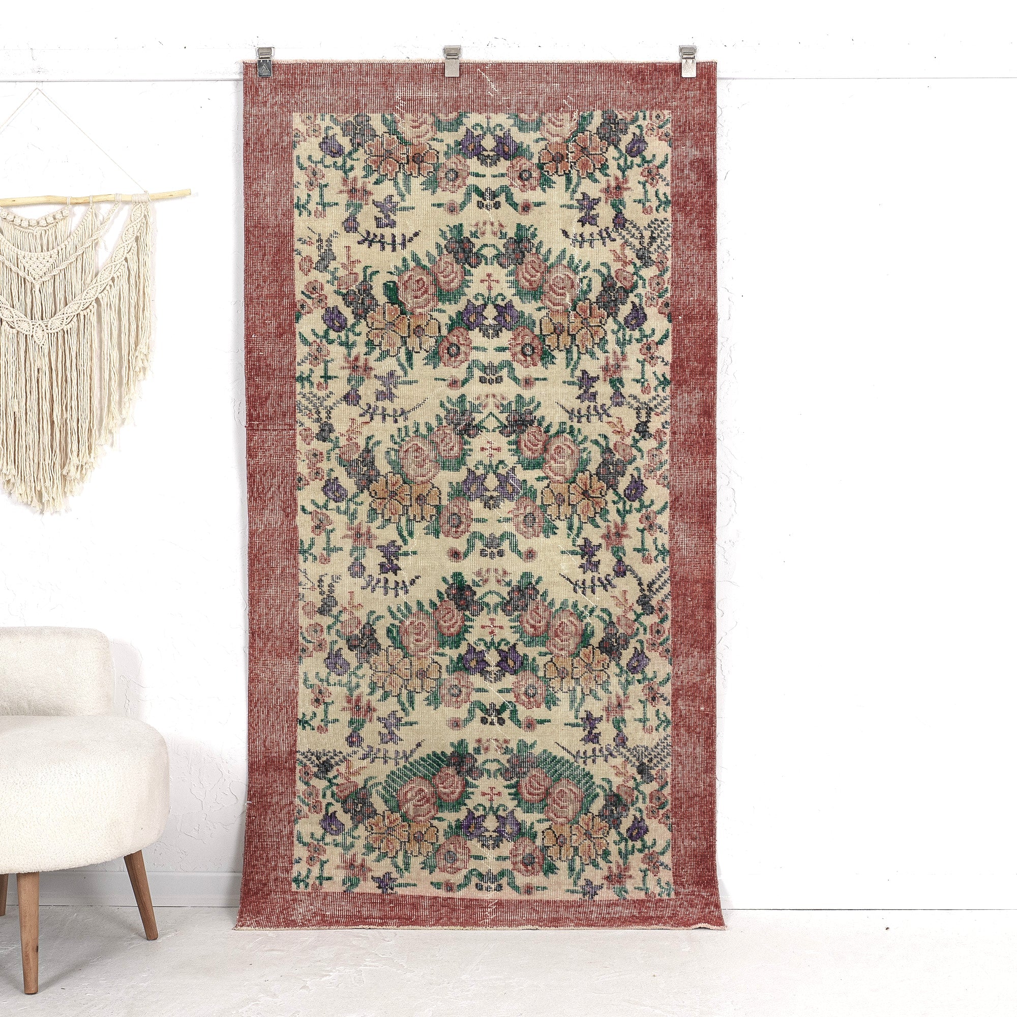 Kanella - Turkish Rug, Authentic and Vintage