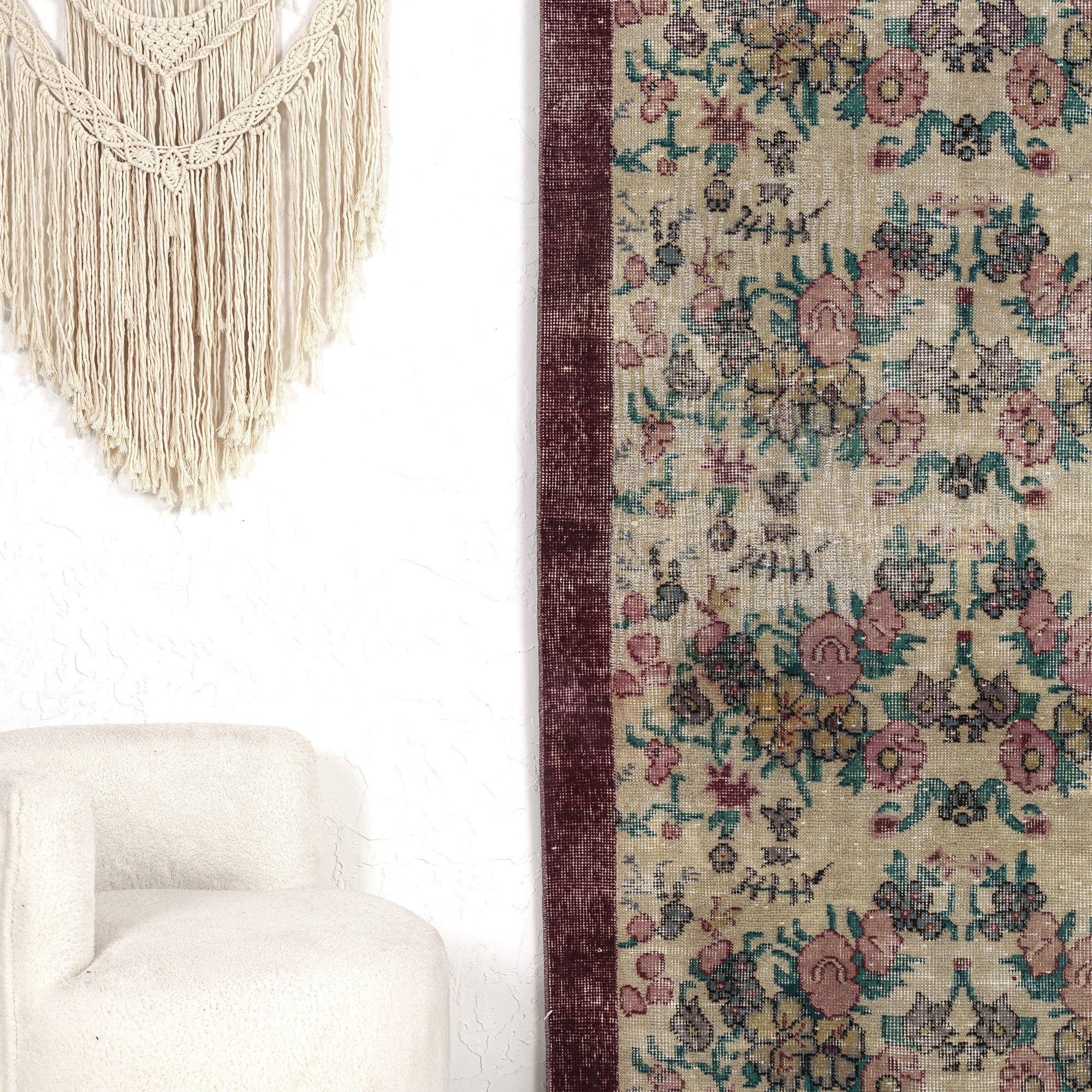 Kaziah - Vintage Persian Rug, Handwoven Masterpiece