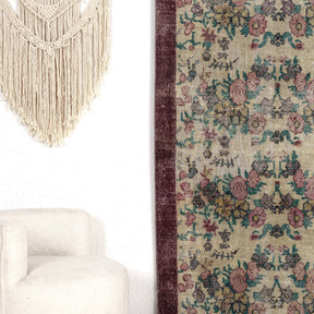 Kaziah - Vintage Persian Rug, Handwoven Masterpiece