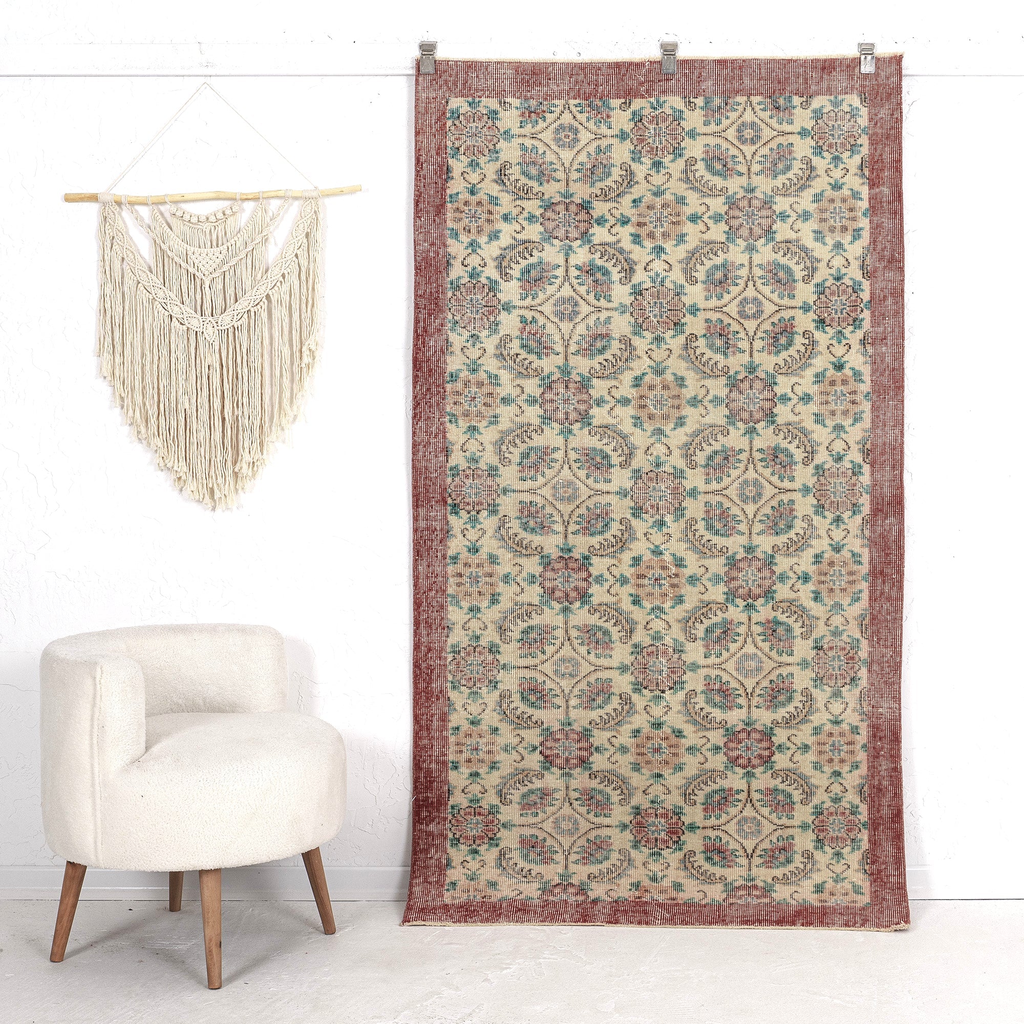 Kensington - Elegant Living Room Rug, Antique Charm