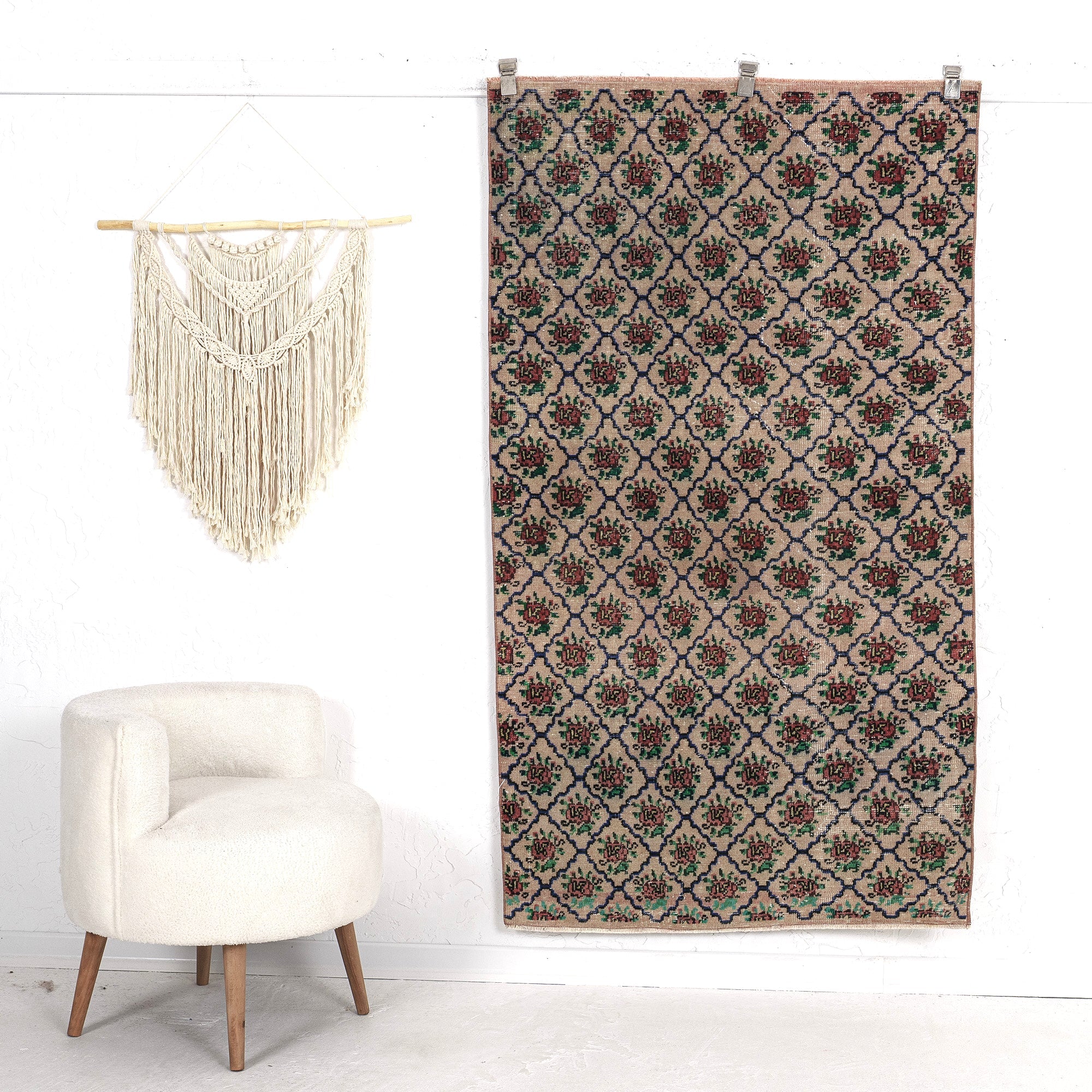 Lexine - Turkish Rug, Vintage Charm for Modern Spaces
