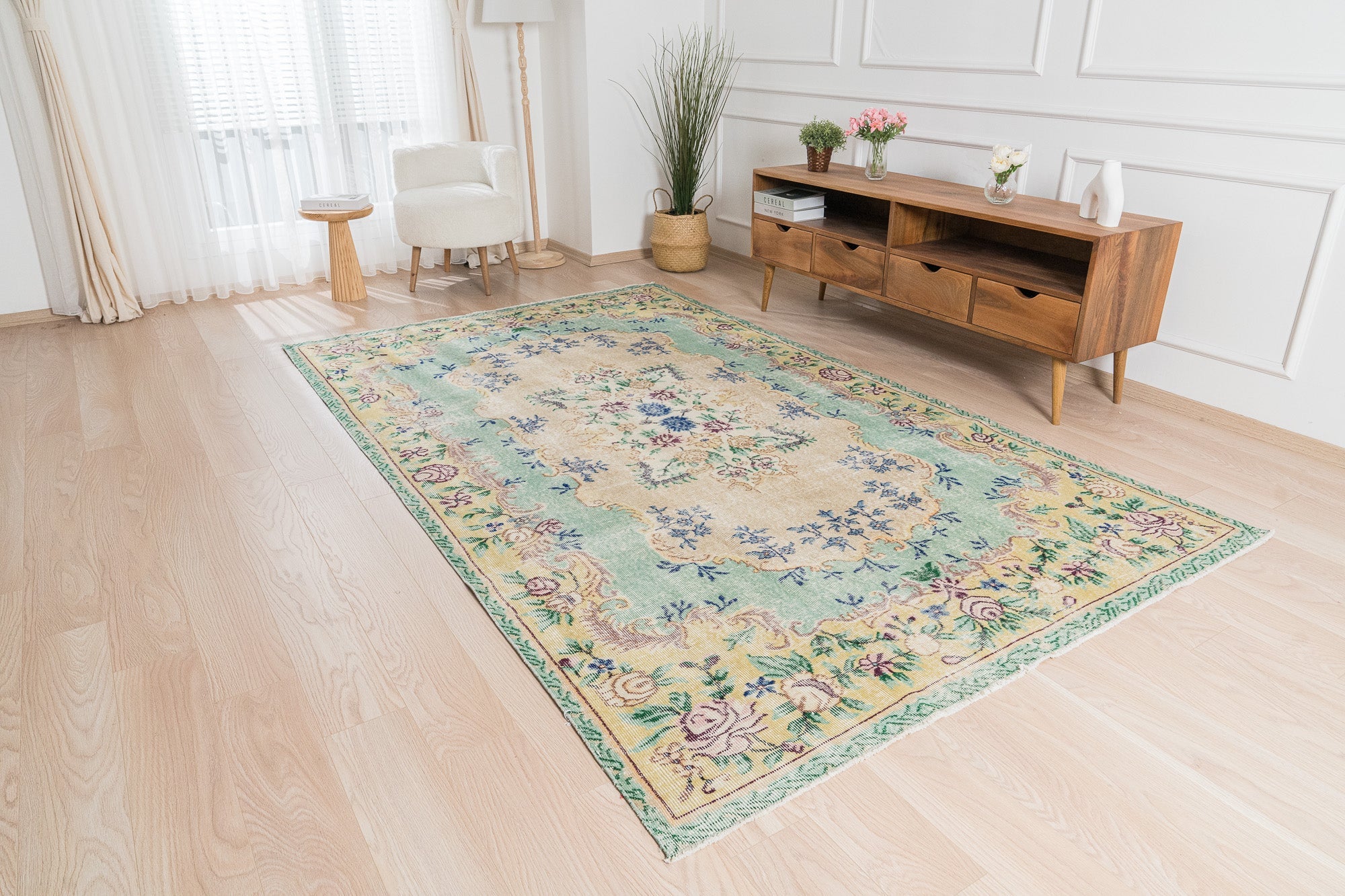 Octavie - Authentic Persian Rug, Artisan Designed