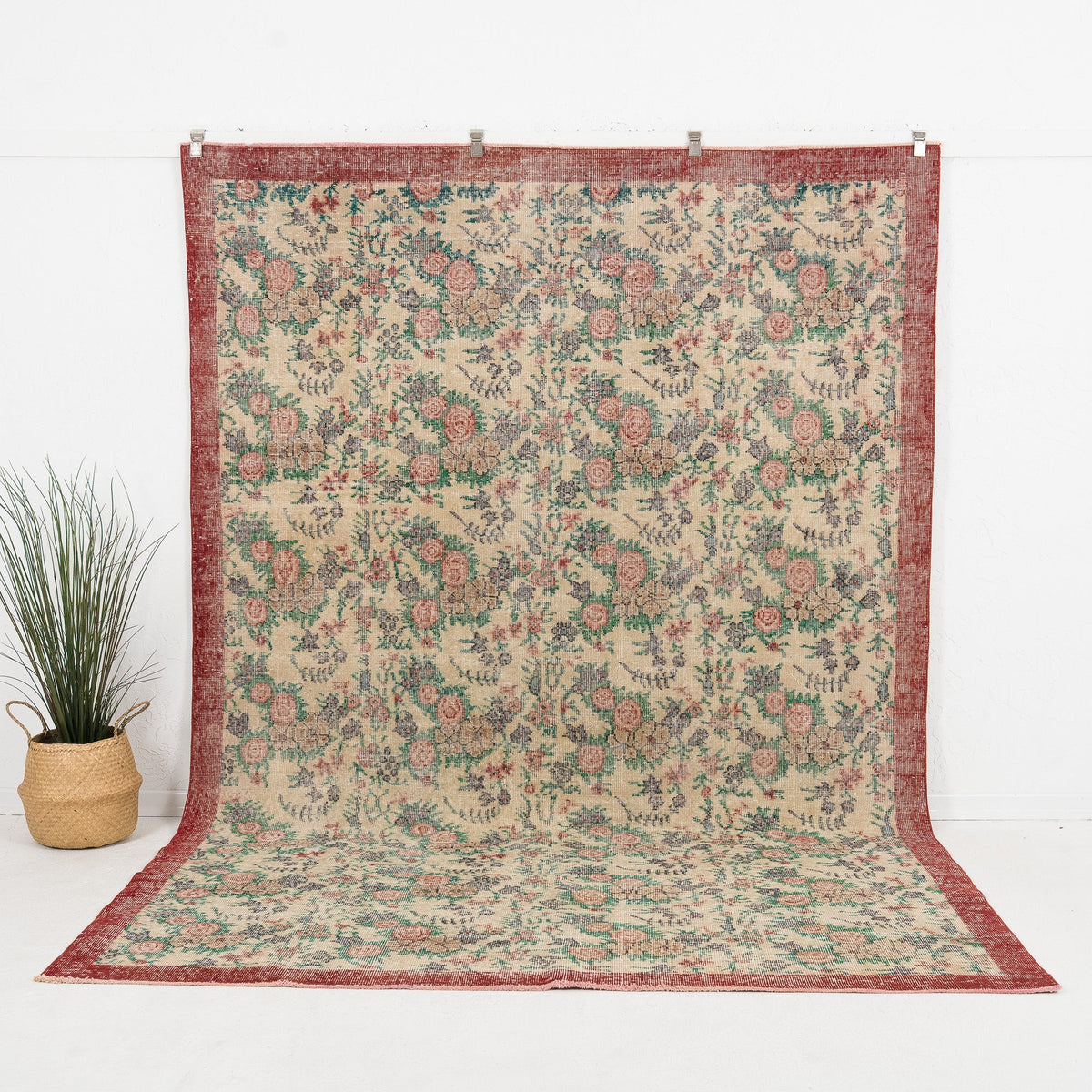 Aerivelle - Vintage Turkish Area Rug