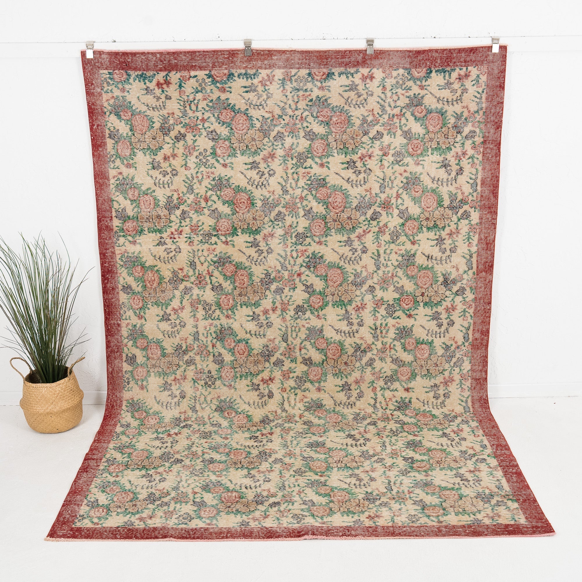 Aerivelle - Vintage Turkish Area Rug
