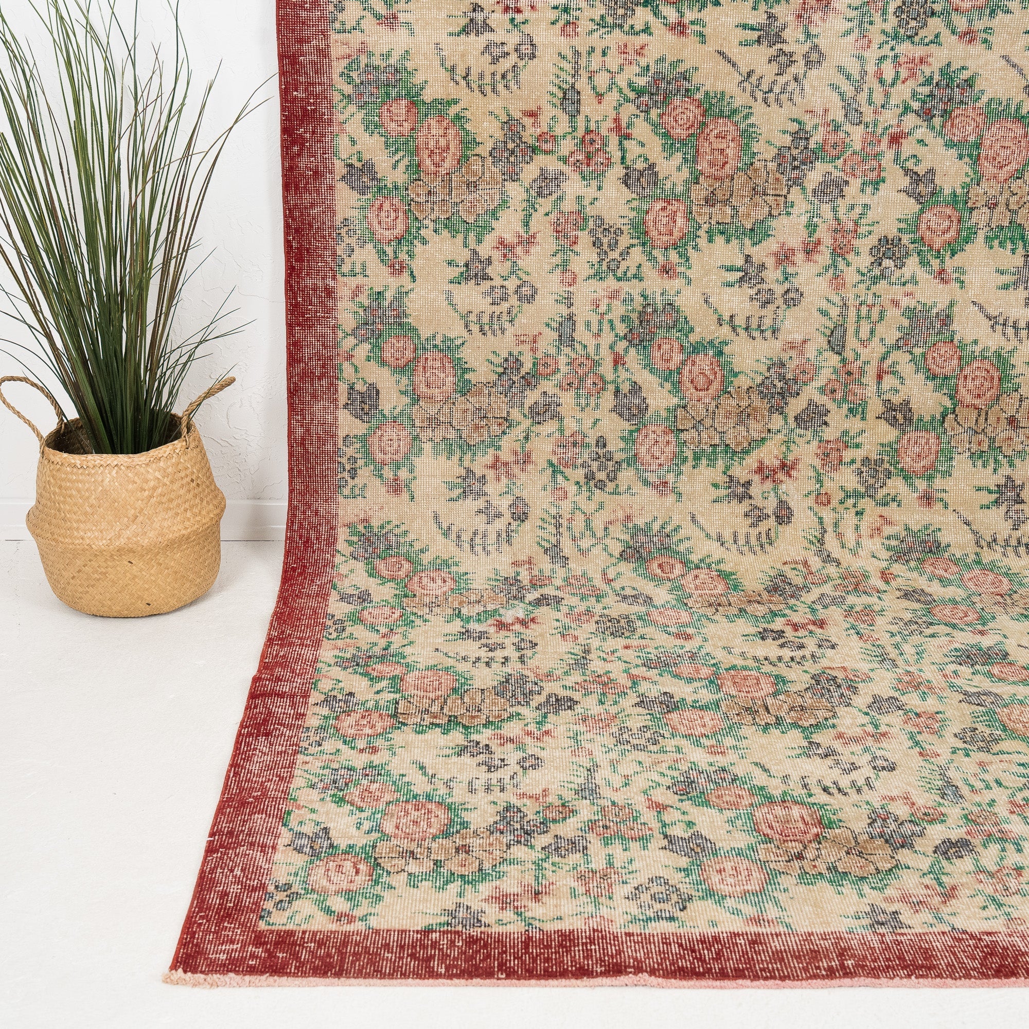 Aerivelle - Vintage Turkish Area Rug
