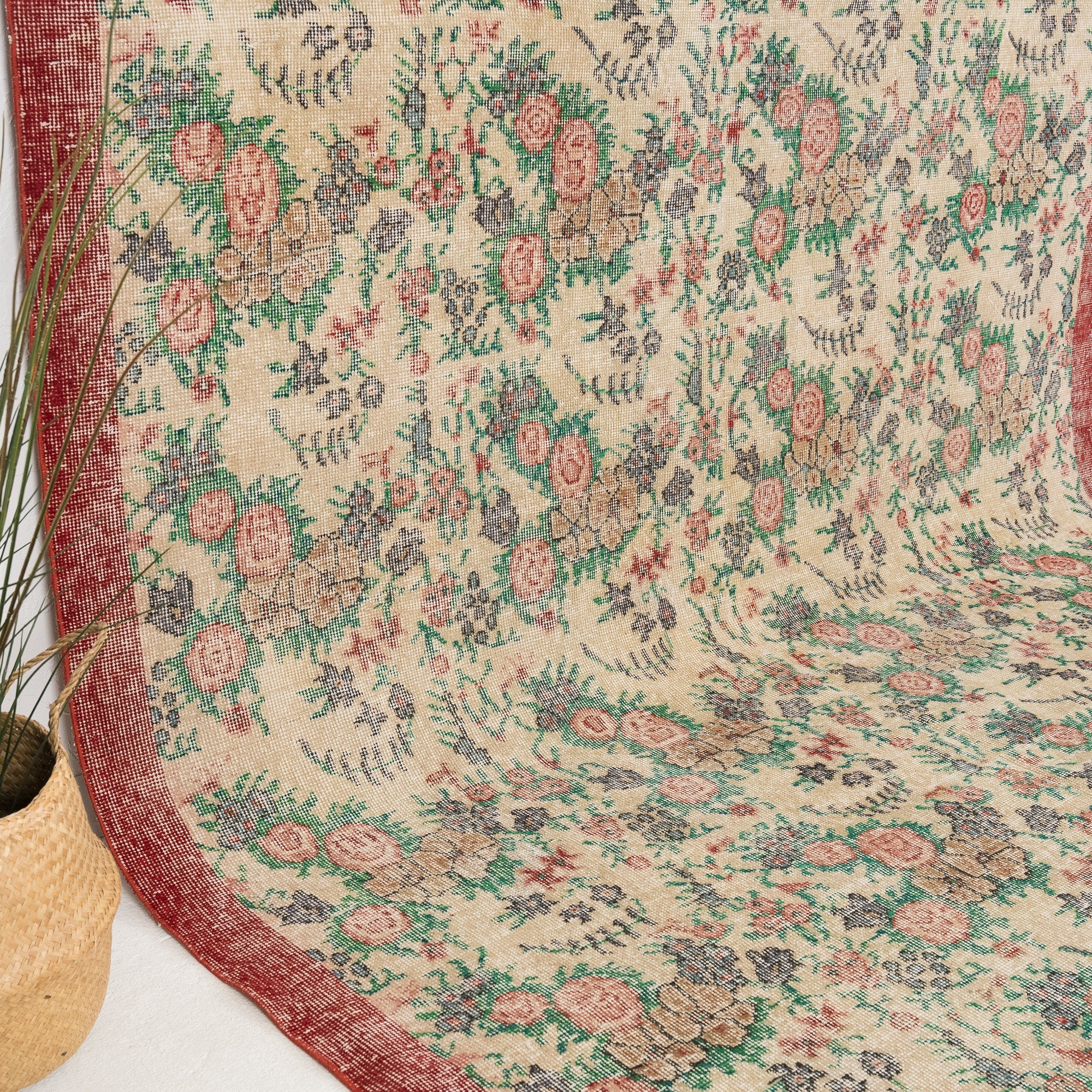 Aerivelle - Vintage Turkish Area Rug