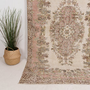Medium Beige Antique Rug