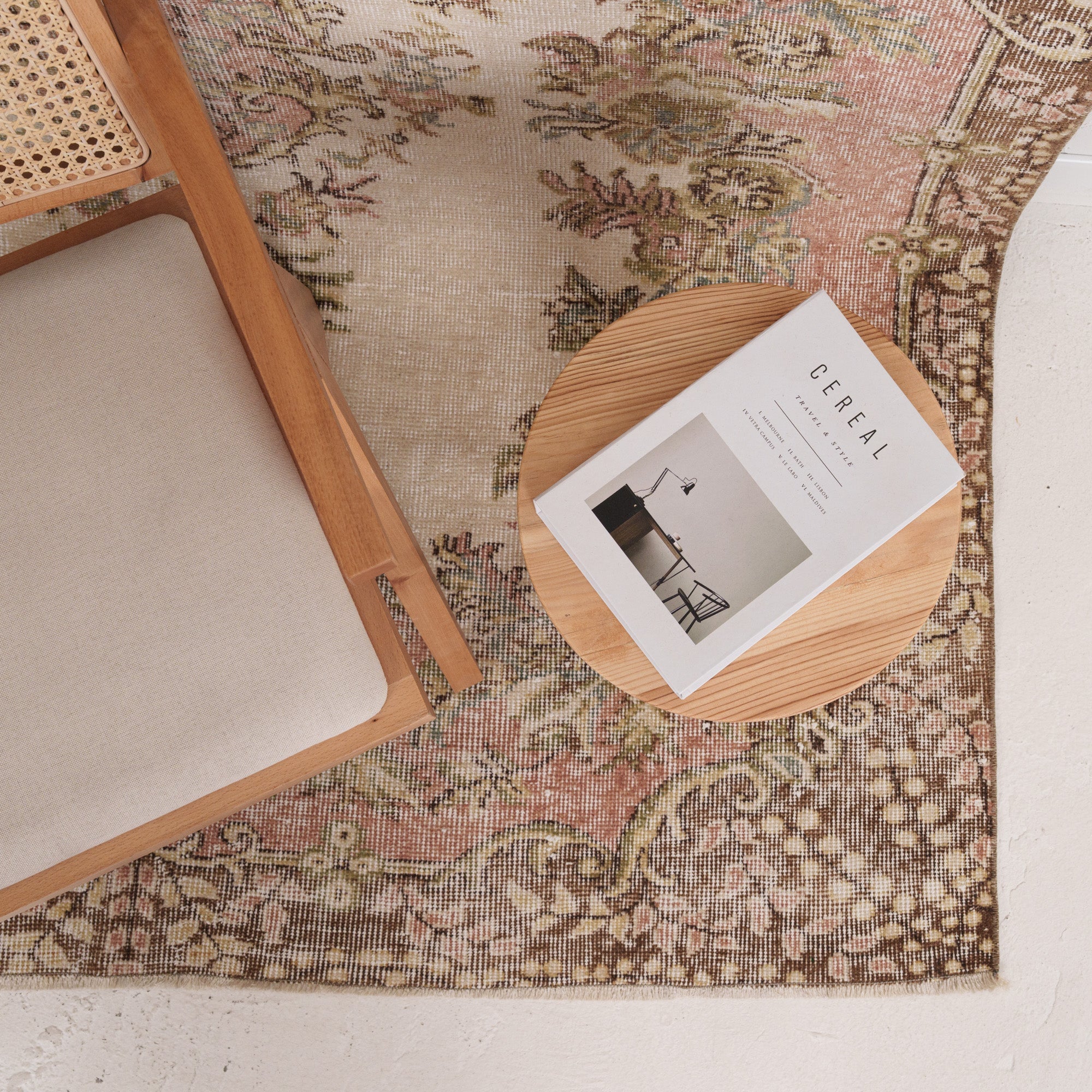 5x9 Pink Turkish Rug