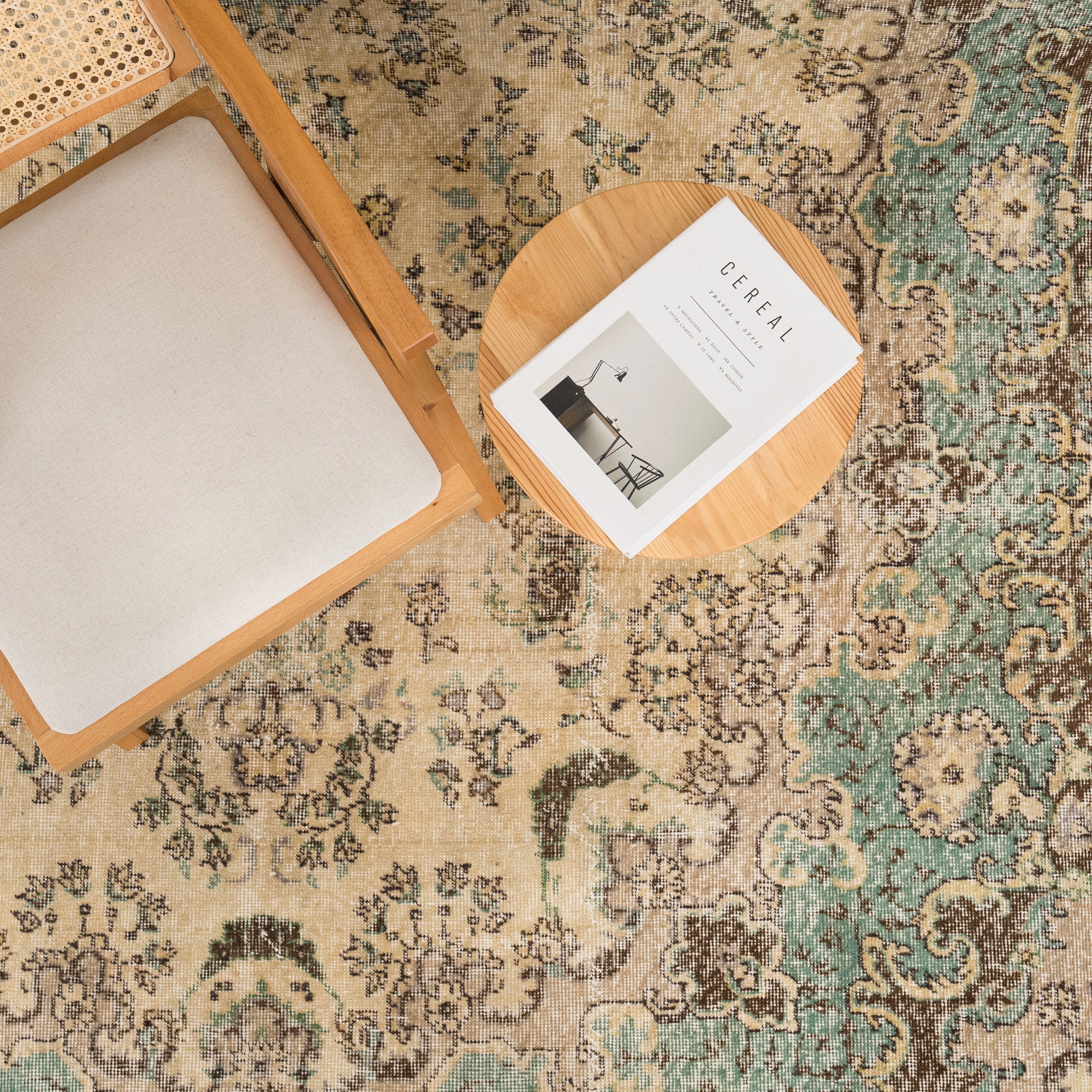 Yseline - Vintage Turkish Area Rug