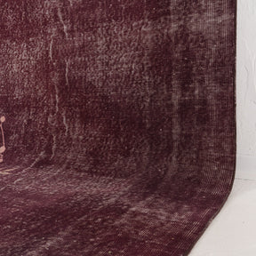 Floral 5x9 Purple Rug