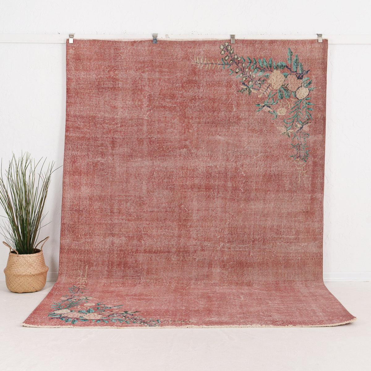 Large Blue Antique Rug