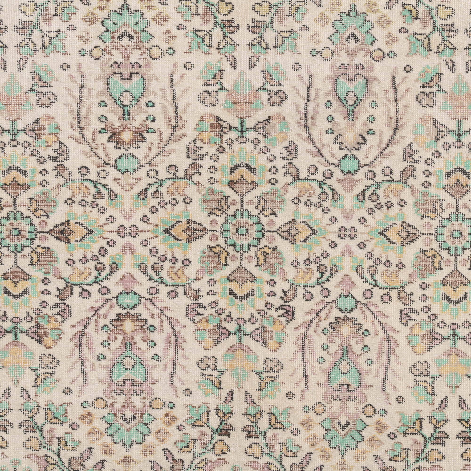 Delinine - Vintage Turkish Area Rug