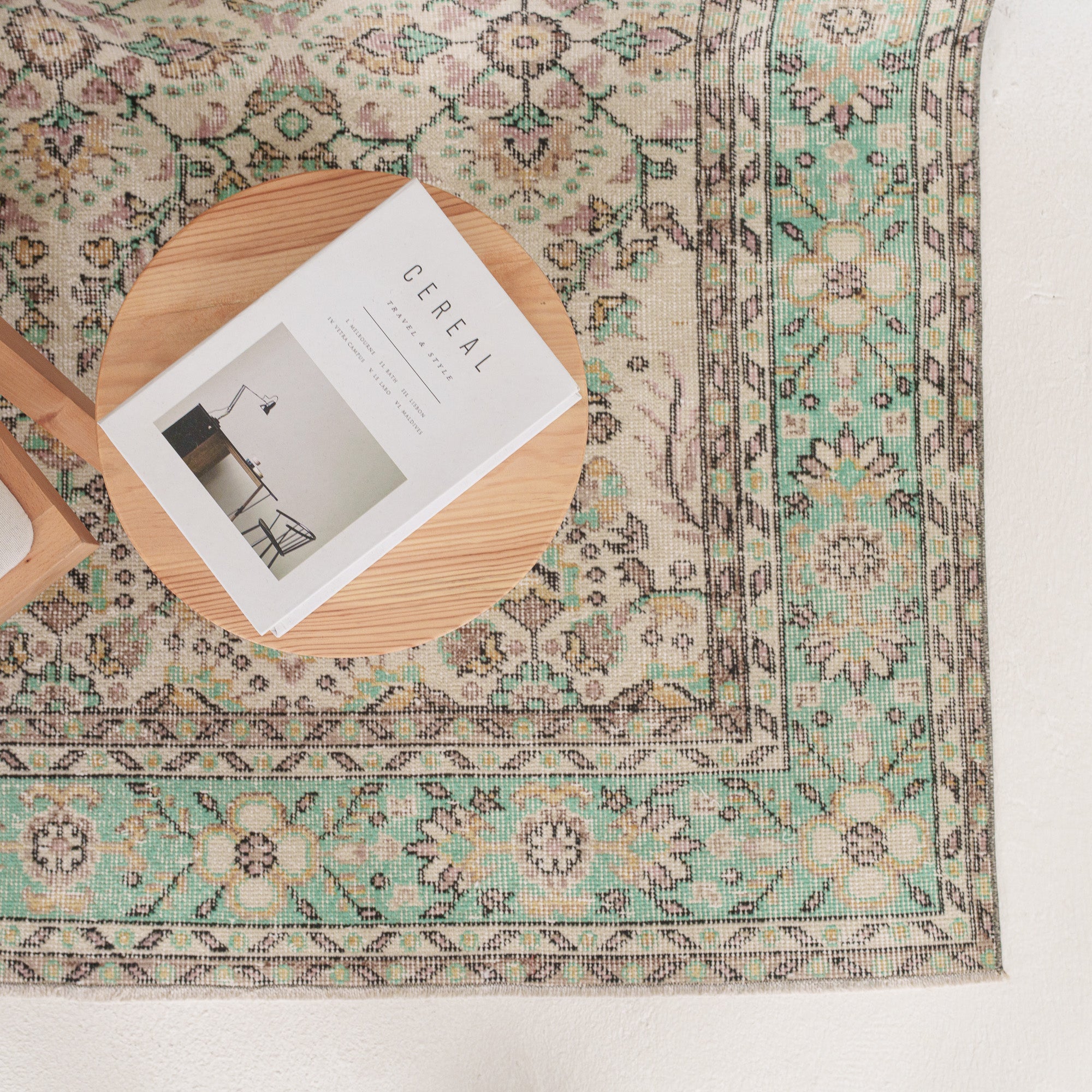 Delinine - Vintage Turkish Area Rug