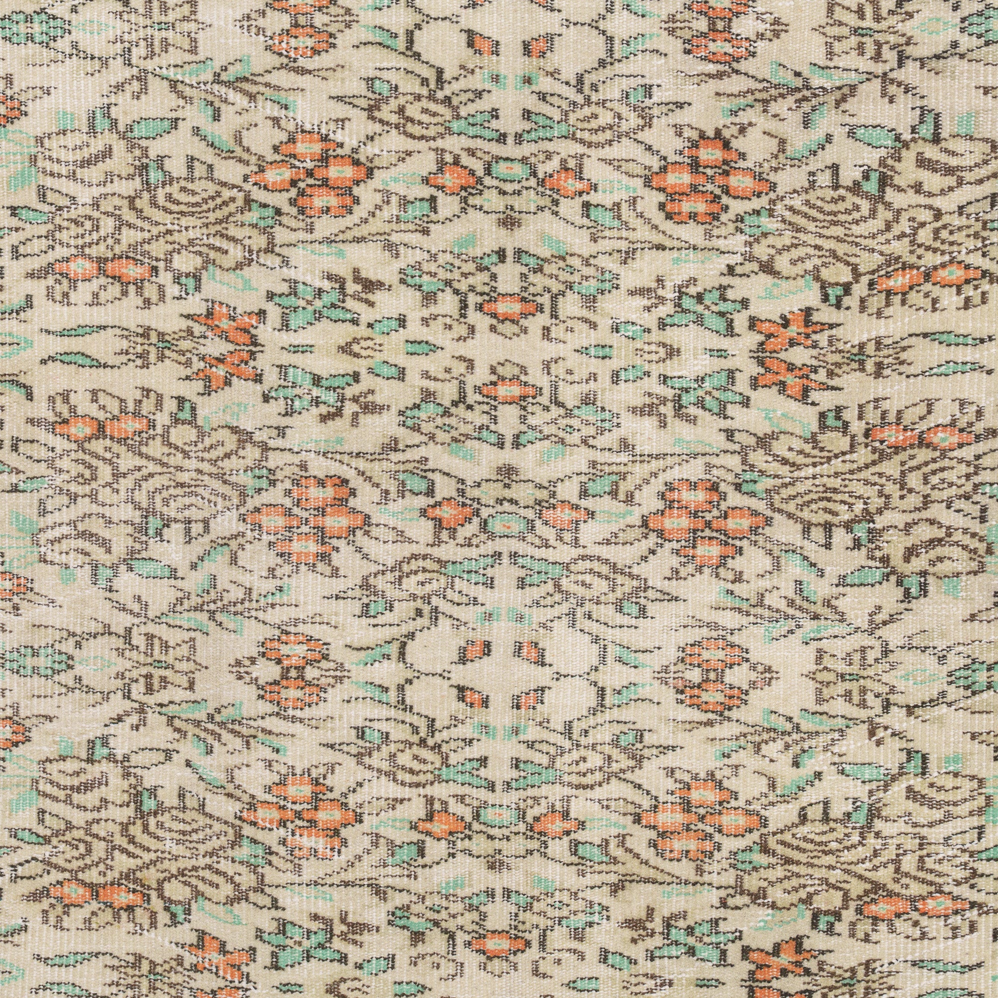 Xaerisess - Vintage Turkish Area Rug