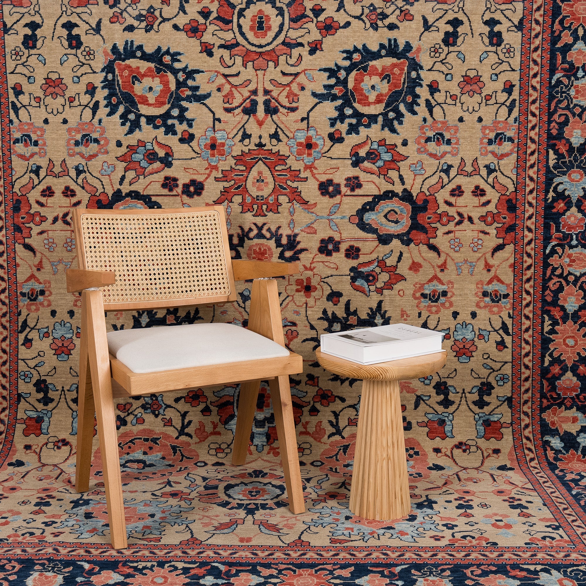 Elsinarae - Vintage Turkish Area Rug