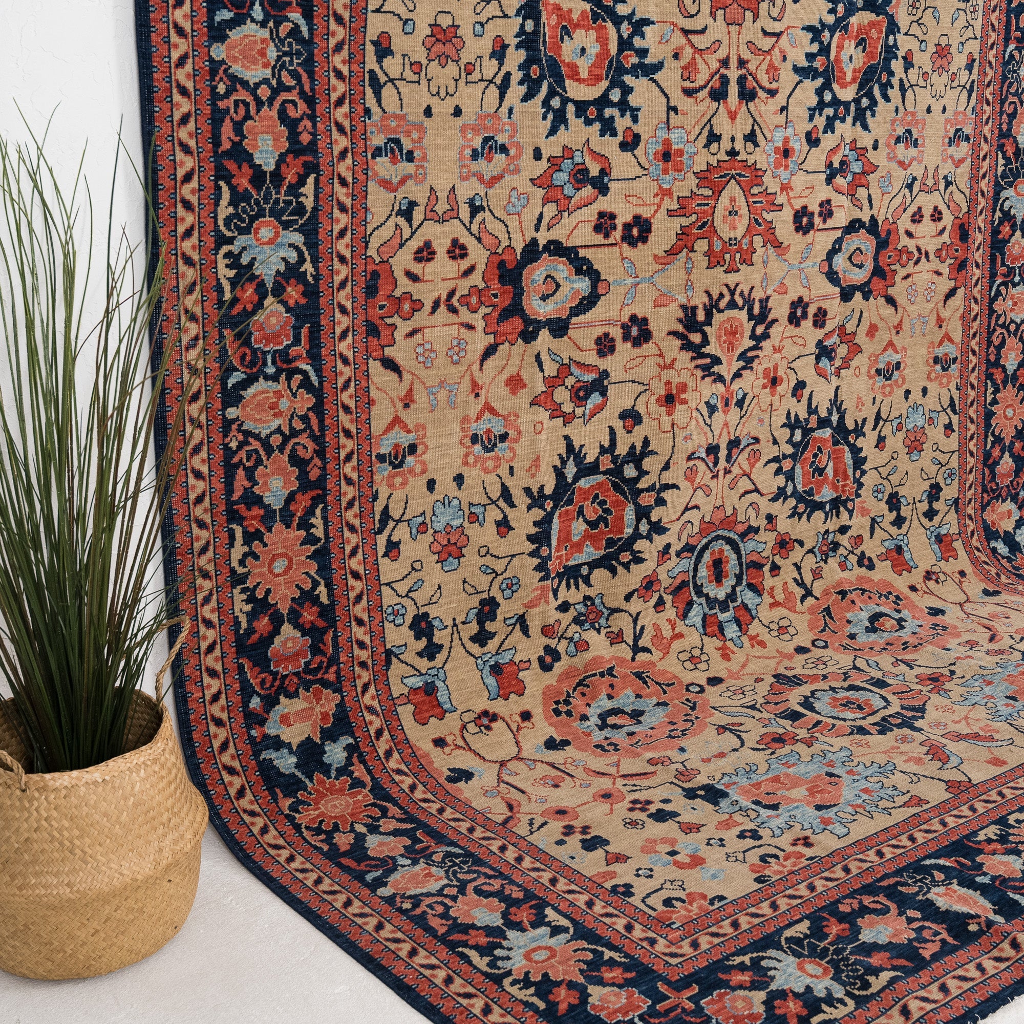 Elsinarae - Vintage Turkish Area Rug
