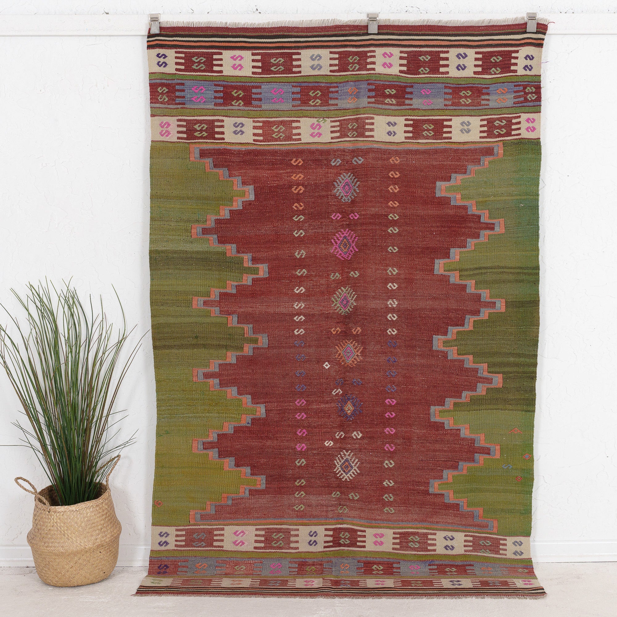 Paerisin - Vintage Turkish Small Rug