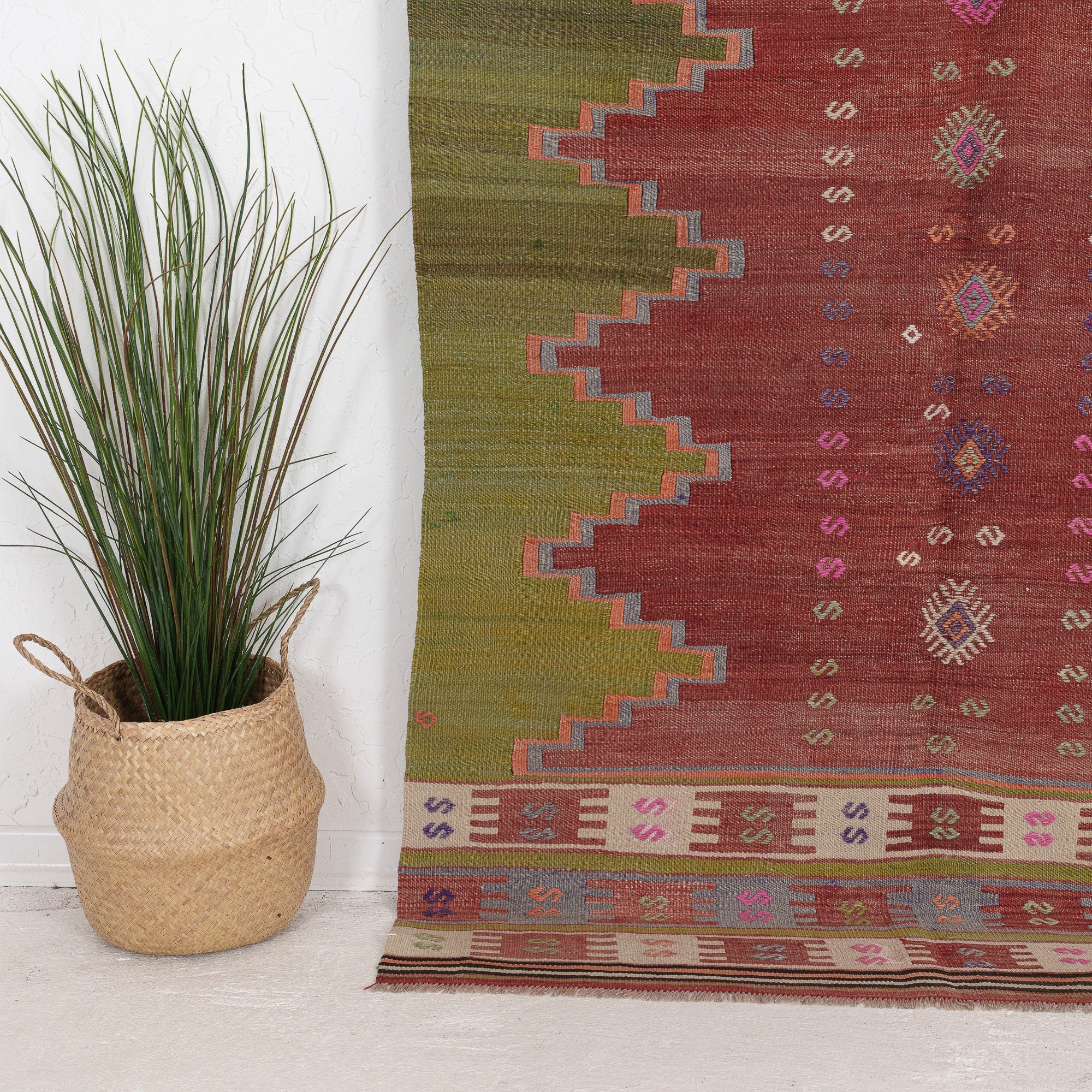 Paerisin - Vintage Turkish Small Rug