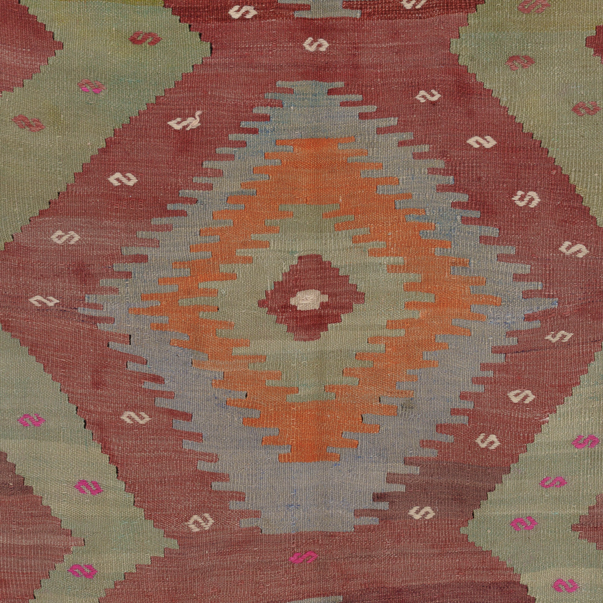 Qaelinis - Vintage Turkish Small Rug