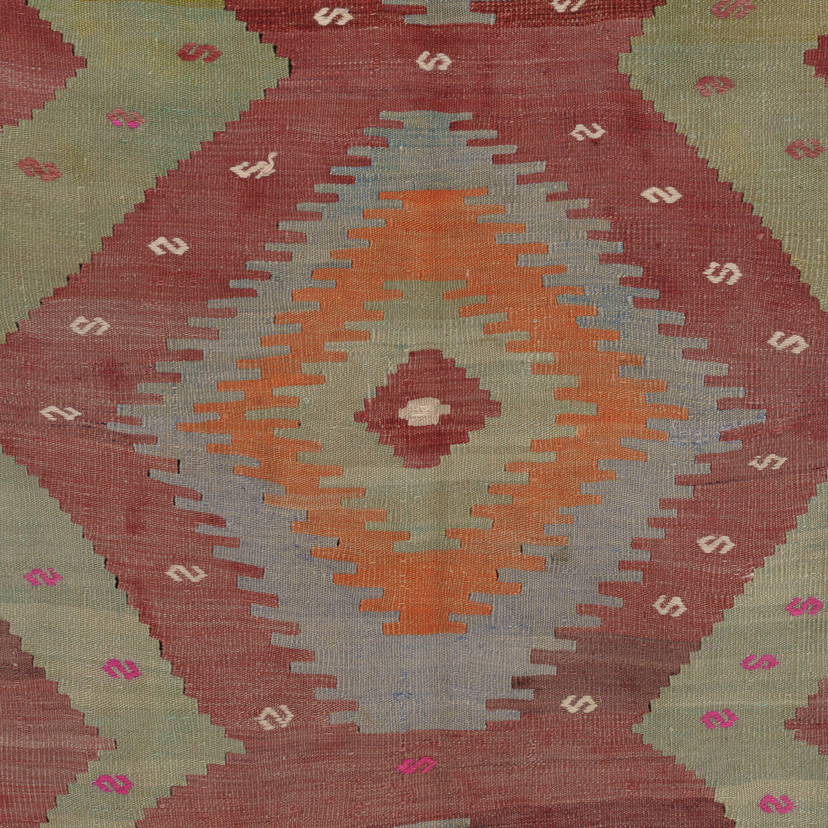 Qaelinis - Vintage Turkish Small Rug