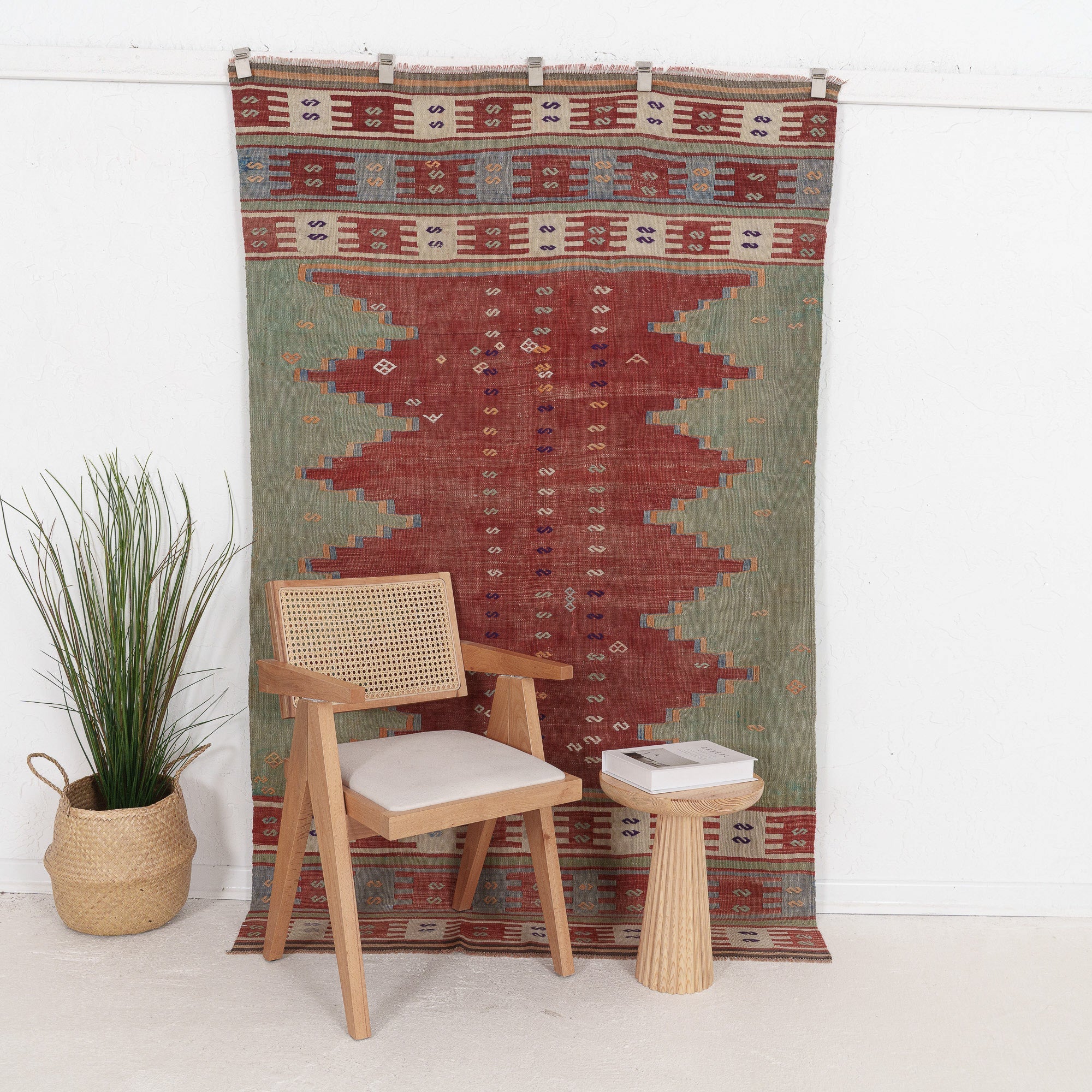 Saerina - Vintage Turkish Small Rug