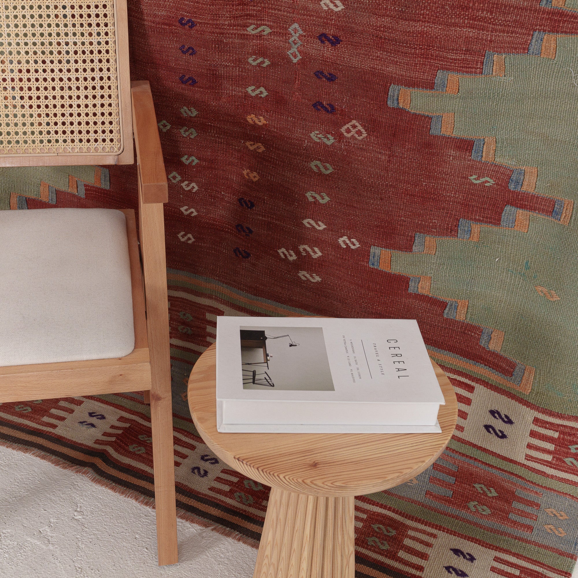 Saerina - Vintage Turkish Small Rug