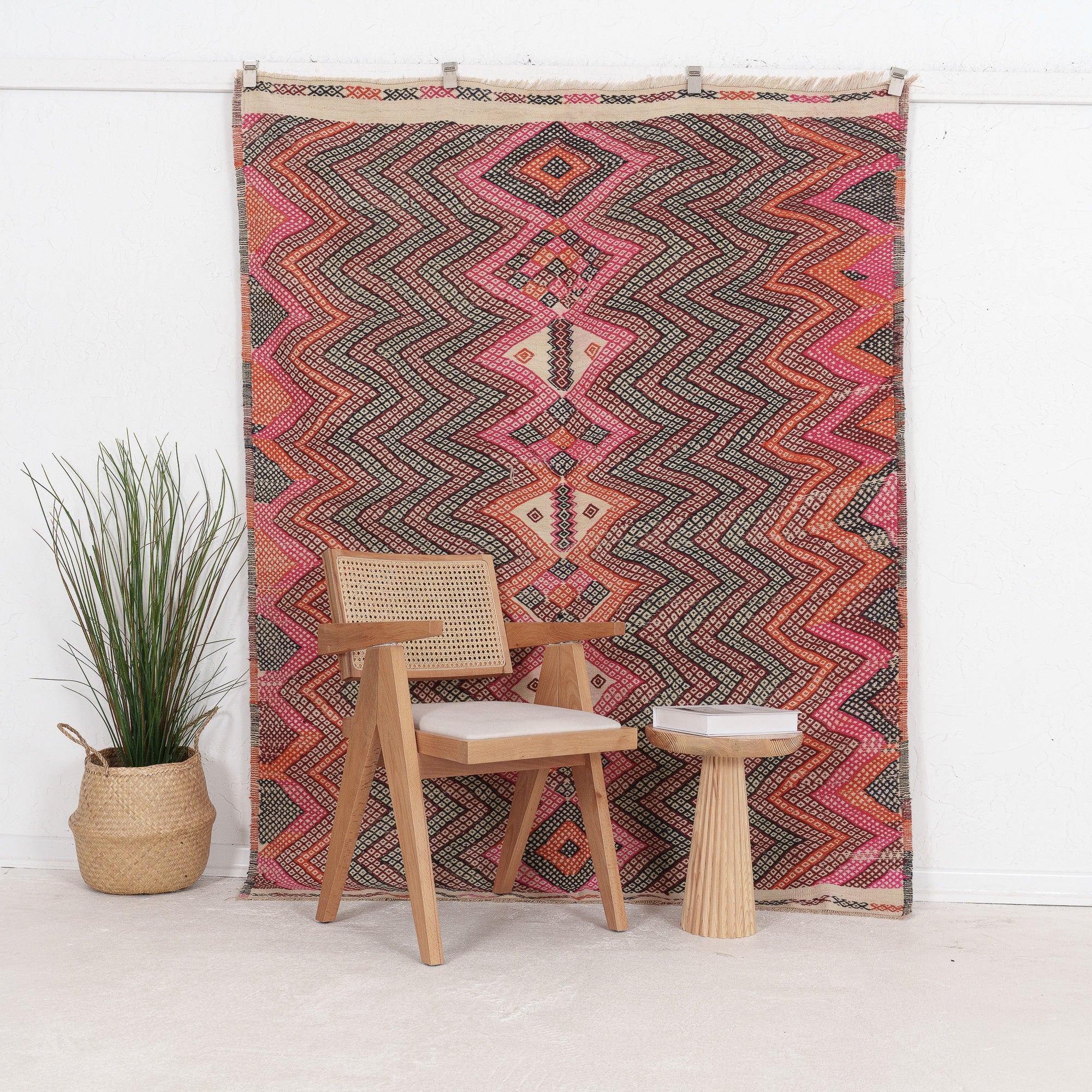 Paerisella - Vintage Turkish Small Rug