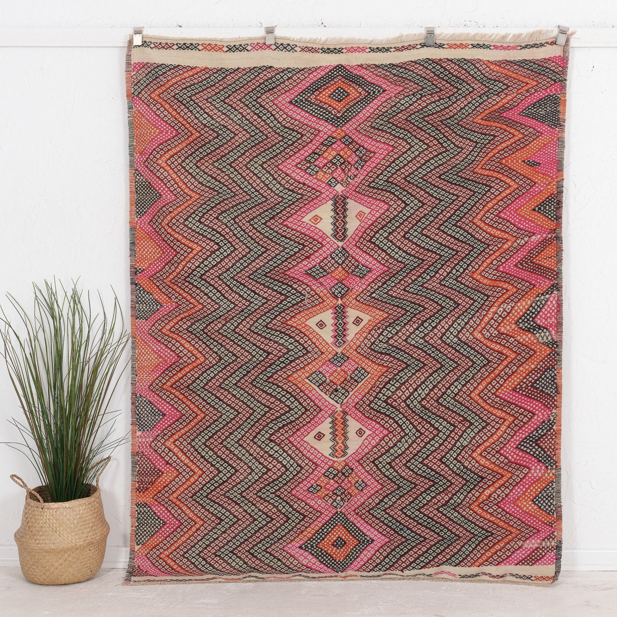 Paerisella - Vintage Turkish Small Rug