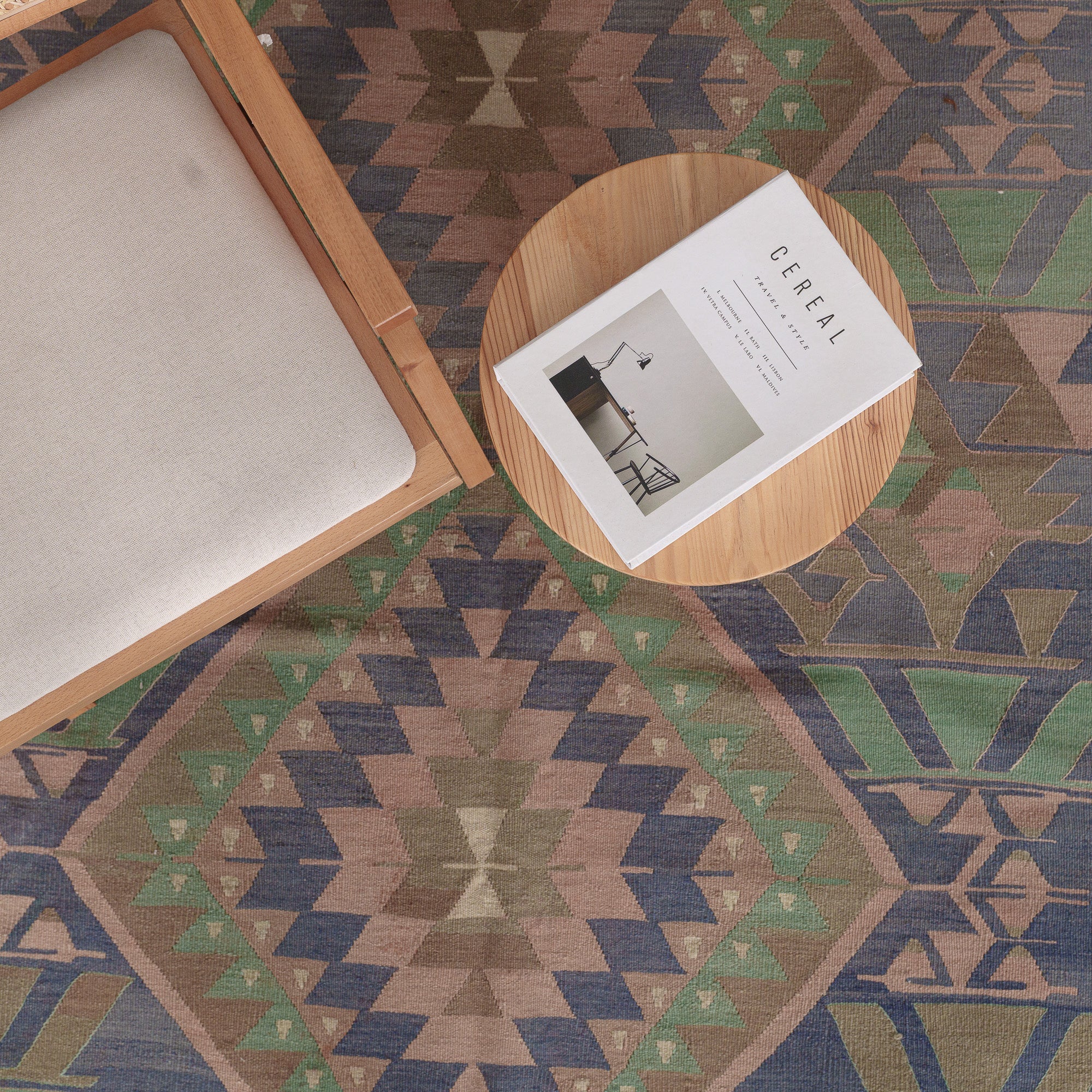 Orielia - Vintage Turkish Area Rug